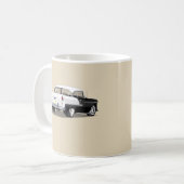 1955 Mok van hoezen - zwart-wit (Voorkant links)