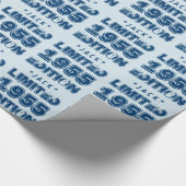 1955 of 1955 YYYYY YYYTHDY Limited Edition 60th V4 Cadeaupapier (Hoek)