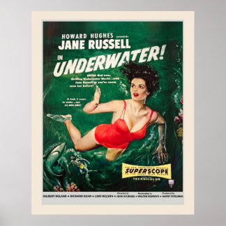 1955 Onderwater Film Poster