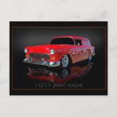 1955-paneelwagen briefkaart (Voorkant)