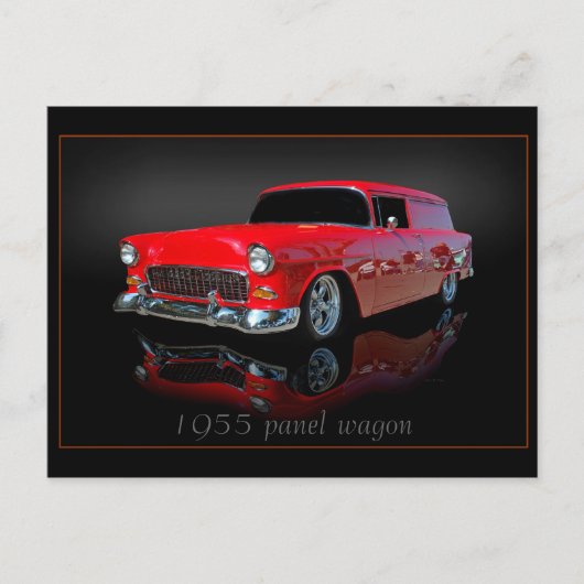 1955-paneelwagen briefkaart (Voorkant)