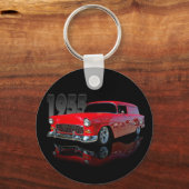 1955-paneelwagen sleutelhanger (Voorkant)