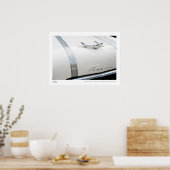 1955  Pontiac Star Chief Hood Ornament Poster (Keuken)