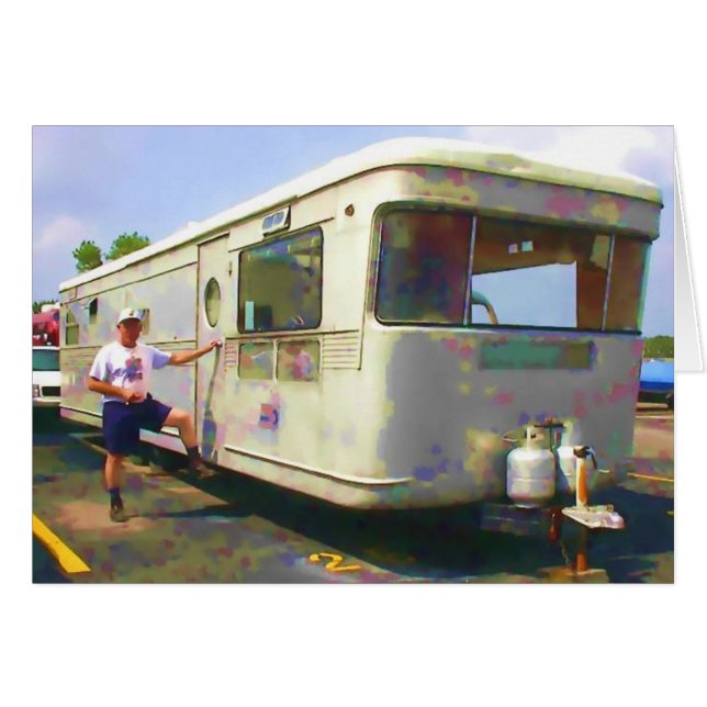 1955 Spartaanse aanhangwagen (Voorkant Horizontaal)