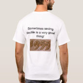 1955 verdubbelde Die T-shirt (Achterkant)