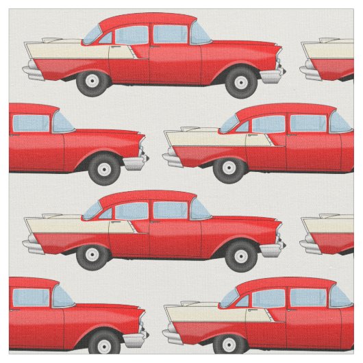 1955 vier-deur-Sedan-verbinding Stof (Close Up)