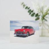 1955 warme walsdraad , straatstaafje , " tri vijf  briefkaart (Staand voorkant)