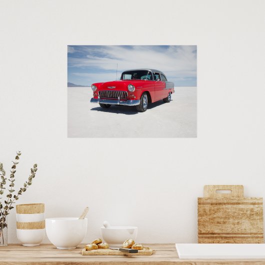 1955 warme walsdraad , straatstaafje , " tri vijf poster (Keuken)