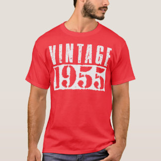  1955  Wit Tekst T-shirt