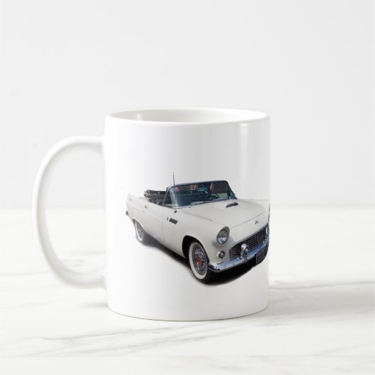 1955 witte converteerbare mokken (Links)