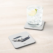 1955 witte converteerbare onderzetters (Rechterzijde)