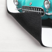 1956-57 Corvette Aqua Car Muismat (Hoek)