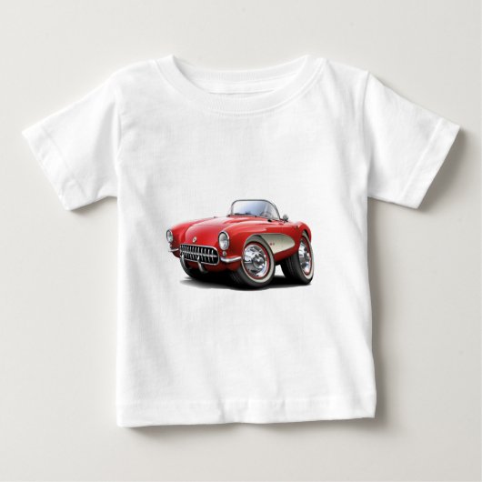 1956-57 Corvette Red Car (Voorkant)