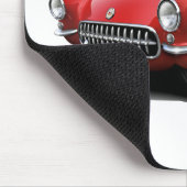 1956-57 Corvette Red Car Muismat (Hoek)