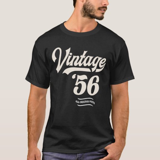 1956 68e Verjaardagscadeaus 68 Jaar Oud Mannen Vro T-shirt (Voorkant)