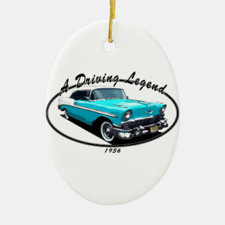 1956 BEL AIR BLUE KERAMISCH ORNAMENT