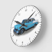 1956 blauwe klok voor Bel Air (Hoek)