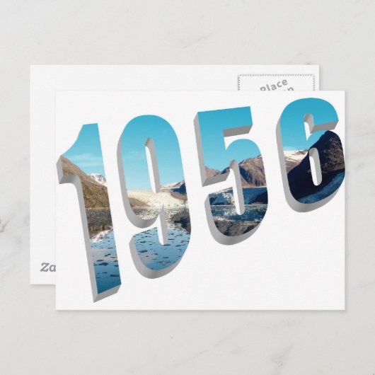 1956 BRIEFKAART (Voorkant / Achterkant)