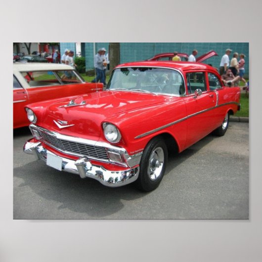 1956 Chevrolet Bel-Air Poster (Voorkant)
