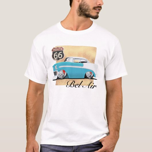 1956 Chevrolet Bel Air T-shirt (Voorkant)