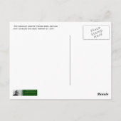 1956 Chevrolet Corvette Steering Wheel and Dash Briefkaart (Achterkant)