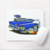 1956 Chevy 150-210 Blue Car Muismat (Met muis)