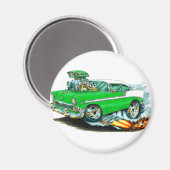 1956 Chevy 150-210 groene auto Magneet (Voorkant / Achterkant)