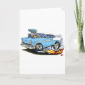 1956 Chevy 150-210 Lt. Blue Car Kaart (Voorkant)