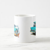 1956 Chevy 150-210 Turquoise Car Koffiemok (Center)