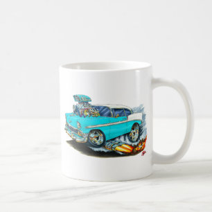 1956 Chevy 150-210 Turquoise Car Koffiemok