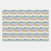 1956 Chevy Art Set Inpakpapier Vel (Voorkant 3)