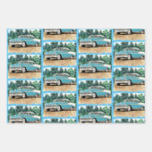 1956 Chevy Art Set Inpakpapier Vel (Voorkant 2)