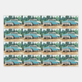 1956 Chevy Art Set Inpakpapier Vel
