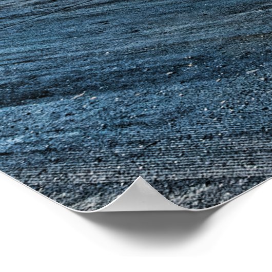 1956 chevy belair gasser op de sleepstrook poster (Hoek)