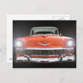 1956 CHEVY "LIGHTS ON" BRIEFKAART (Voorkant / Achterkant)
