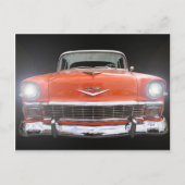 1956 CHEVY "LIGHTS ON" BRIEFKAART (Voorkant)