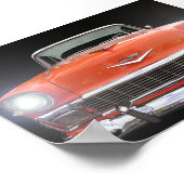 1956 CHEVY "LIGHTS ON" POSTER (Hoek)
