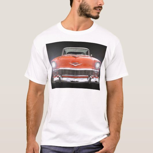 1956 CHEVY "LIGHTS ON" T-SHIRT (Voorkant)