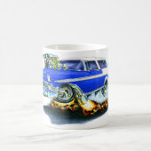 1956 Chevy Nomad Blue Car Koffiemok (Center)