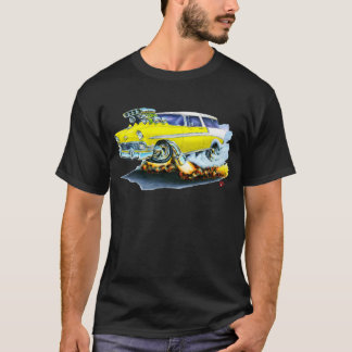 1956 Chevy Nomad Yellow Car T-shirt