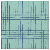 1956 Crosshatch Aqua Stof (Close Up)