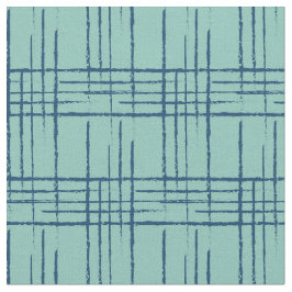 1956 Crosshatch Aqua Stof