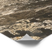 1956 Eiffeltoren Afbeelding Briefkaart~Paris Poster (Hoek)