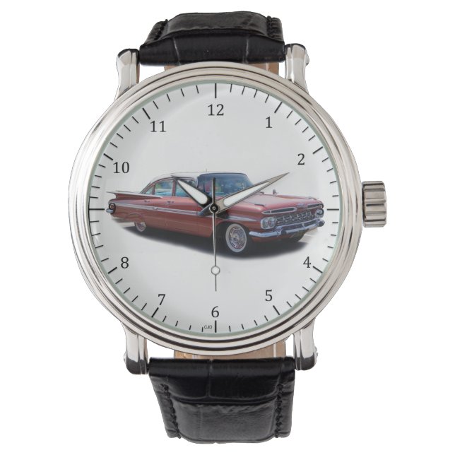 1956 Impala met sluitvinnen Horloge (Voorkant)