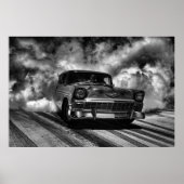 1956 kevy nomad burnout poster (Voorkant)