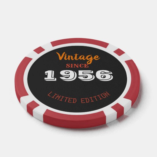  1956 Limited Edition Poker Chips – 70e (Enkel)