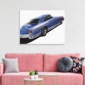 1956 Lincoln Continental Canvas Afdruk (Insitu (Woonkamer))
