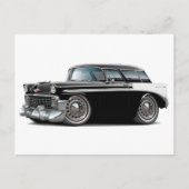 1956 Nomad Black-White-auto Briefkaart (Voorkant)