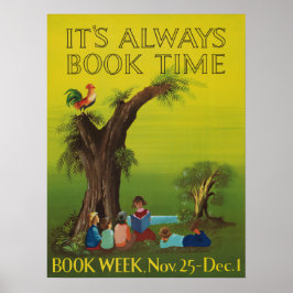 1956 Poster van de kinderboekweek