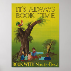 1956 Poster van de kinderboekweek